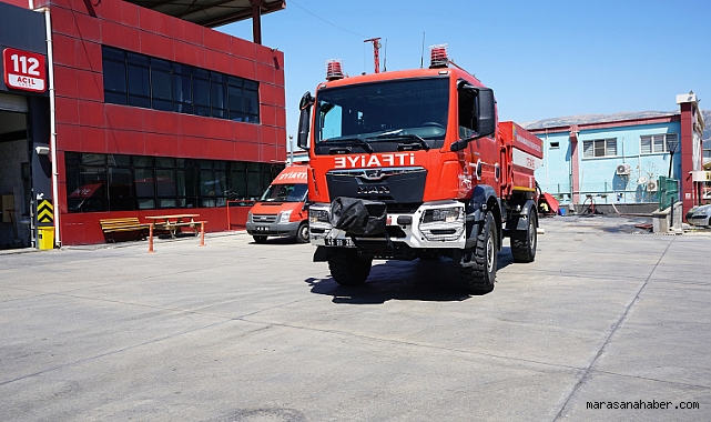 Yangın, Trafik Kazası ve Su Baskını: Kahramanmaraş’ta İtfaiye Canla Başla Çalıştı