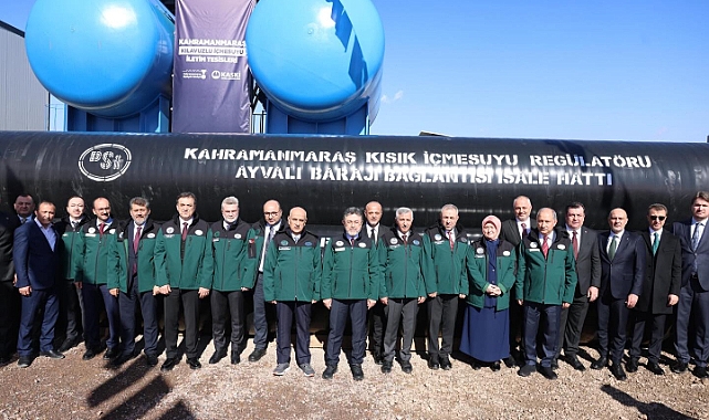 Bakan Yumaklı Kahramanmaraş’ın İçme Suyu projesini inceledi!