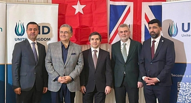Başkan Görgel Londra’da temaslarda bulundu!