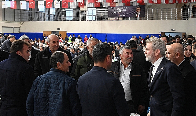 Büyükşehir’in Gönül Sofrası Türkoğlu’nda Kuruldu!