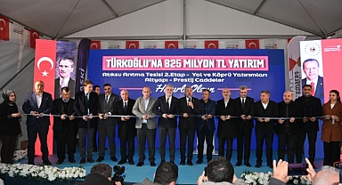 Büyükşehir'in Türkoğlu'ndaki 825 Milyonluk Dev Yatırımlarının Açılışı Gerçekleştirildi!