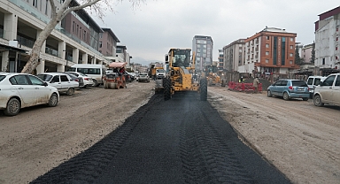Hükümet Bulvarı’nda Altyapının Ardından Üstyapı Onarımına Geçildi!
