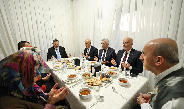 İçişleri Bakanı Çiftçi, Kahramanmaraş’ta Depremzede Aileyle İftar Sofrasında Buluştu