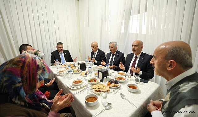 İçişleri Bakanı Çiftçi, Kahramanmaraş’ta Depremzede Aileyle İftar Sofrasında Buluştu