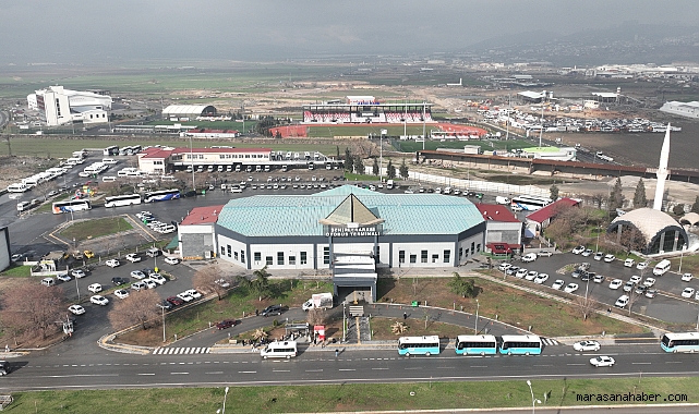 Kahramanmaraş Otogarına 413 Bin Araç Girip çıktı!