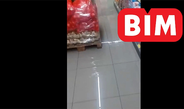 Kahramanmaraş'ta BİM'i Su Bastı!