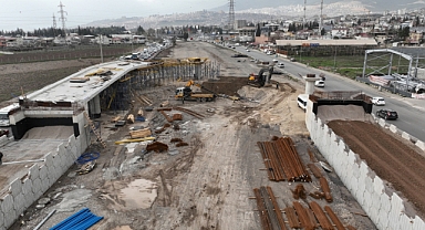 Kahramanmaraş’ta Sanayi Kavşağı İnşaatı Devam Ediyor!