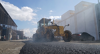 Kahramanmaraş'ta Toptancılar Sitesi’nin Yolu Yenileniyor!