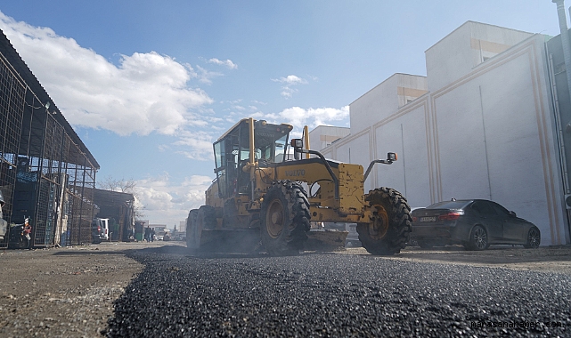 Kahramanmaraş'ta Toptancılar Sitesi’nin Yolu Yenileniyor!