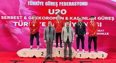 Kahramanmaraşlı güreşçilerden Başkent’te Madalya Şov!