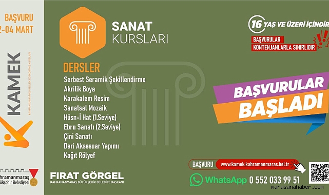 KAMEK’te Bahar Dönemi Başlıyor!