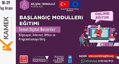 KAMEK’ten Gençlere Uluslararası Destekli Dijital Eğitim!