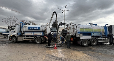 KASKİ’den Sağanak Yağış Öncesi Yoğun Mesai!