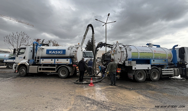 KASKİ’den Sağanak Yağış Öncesi Yoğun Mesai!