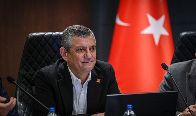 Özgür Özel Kahramanmaraş’ta konuştu!