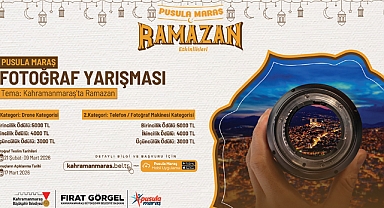 Pusula Maraş’tan Gençlere Ramazan Temalı Ödüllü Fotoğraf Yarışması!