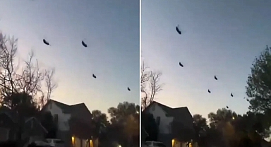 ABD'de kaydedilen görüntü büyük merak uyandırdı!