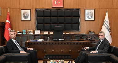 Başkan Görgel, KSÜ Rektörü Okumuş’u Ağırladı!