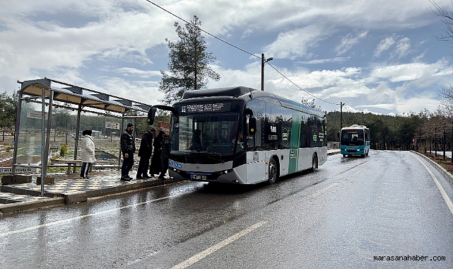 Kahramanmaraş Büyükşehir, Bayramda Mezarlık Ziyaretlerini Ulaşım Desteğiyle Kolaylaştırdı