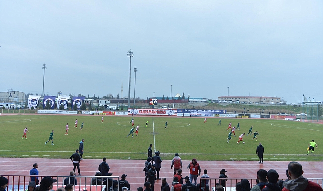 Kahramanmaraş İstiklalspor berabere kaldı!
