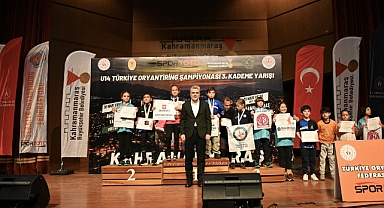 Kahramanmaraş Oryantiring U14 Türkiye Şampiyonasına Ev Sahipliği Yaptı!