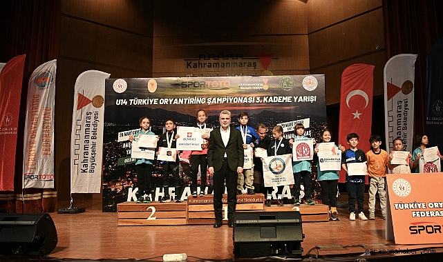Kahramanmaraş Oryantiring U14 Türkiye Şampiyonasına Ev Sahipliği Yaptı!