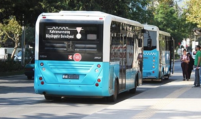 Kahramanmaraş’ta Bayram'da ulaşım ücretsiz oldu!