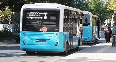 Kahramanmaraş’ta Bayram'da ulaşım ücretsiz oldu!