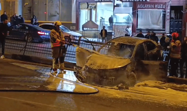 Kahramanmaraş’ta Dur İhtarına Uymayıp kaçtı, cayır cayır yandı!