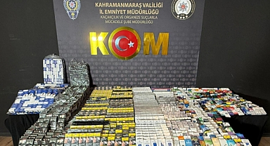 Kahramanmaraş’ta Kaçak Sigara Operasyonu: Binlerce Paket Ele Geçirildi, 1 Tutuklama