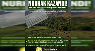 Kahramanmaraş’ta Maden Projesine Mahkemeden İptal Kararı!
