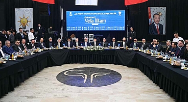 Kahramanmaraş'ta vefa iftarı AK Parti teşkilatını buluşturdu!
