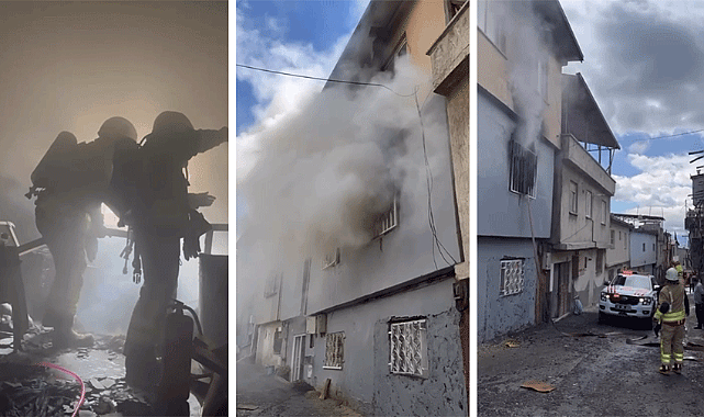 Kahramanmaraş’ta yangın paniği! Mahalle dumanla kaplandı…