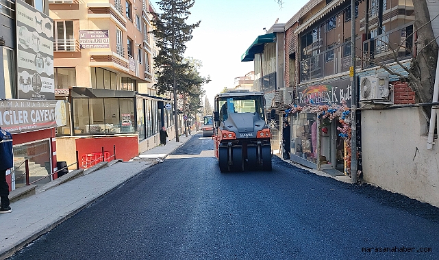 Kahramanmaraş’ta Yol Yenilemeleri Hummalı Bir Şekilde Sürüyor!