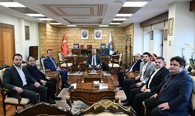 KMTSO Başkanı Buluntu ve Mustafa Narlı’dan Ksü Rektörü Okumuş’a Ziyaret!