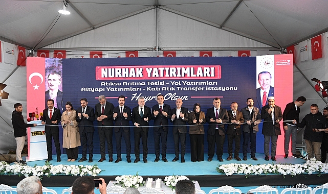 Nurhak Atıksu Arıtma Tesisi Hizmete Alındı!