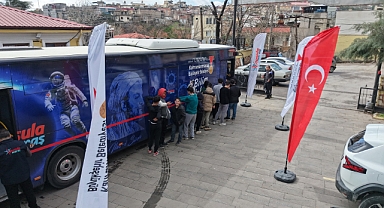 Pusula Maraş’ın Gezen Bilim Merkezi Yeni Misafirlerini Ağırladı