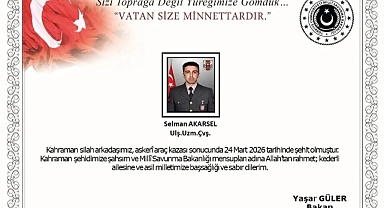 Şehit Selman Akarsel Kimdir? Kaç Yaşında ve Nereli? MSB'den Acı Haber Geldi