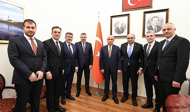 Ak Parti Kahramanmaraş Heyeti İçişleri Bakanı Çiftçi ile görüştü!