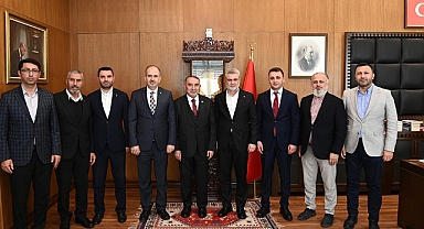 Başkan Görgel, Cumhurbaşkanı Başdanışmanı İsrafil Kışla’yı Ağırladı!