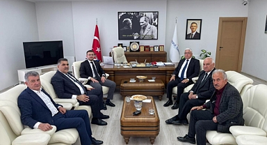 Başkanlar Pazarcık Belediyesinde buluştu!
