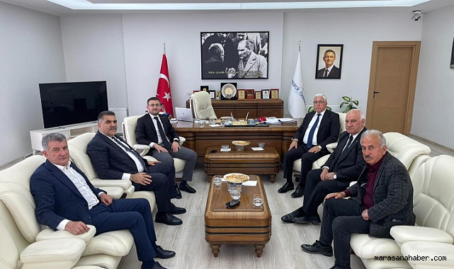 Başkanlar Pazarcık Belediyesinde buluştu!