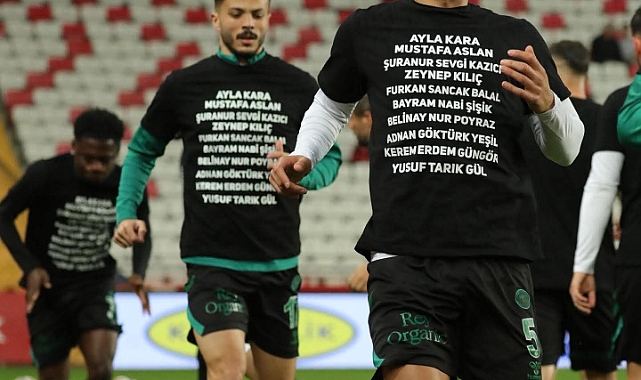 Futbol sahalarında Kahramanmaraş unutmadı!