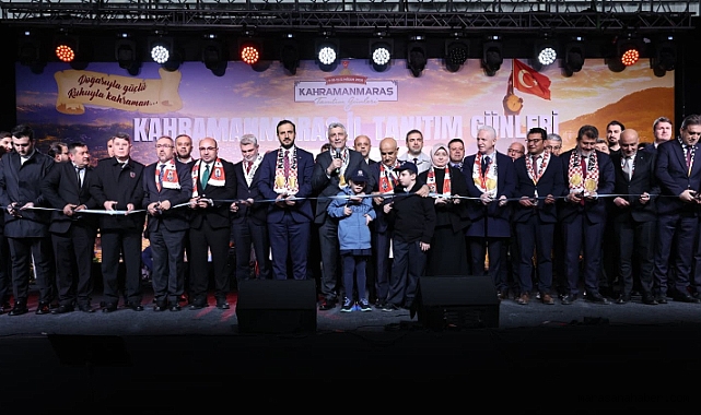 İstanbul’da Kahramanmaraş Rüzgârı! Tanıtım Günleri Başladı
