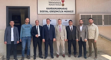 Kahramanmaraş Büyükşehir’in Sosyal Girişimcilik Merkezi, KOSGEB Heyetini Ağırladı!