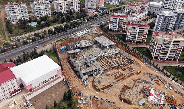 Kahramanmaraş’ın Yeni Nesil Gençlik ve Spor Kompleksi Hızla Yükseliyor!