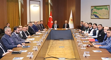 Kahramanmaraş’ta Altyapı toplantısı!