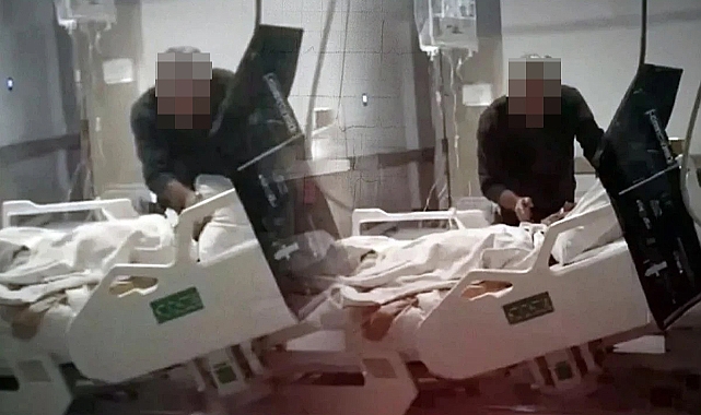 Kahramanmaraş’ta hasta yatağındaki babasını darp etti!