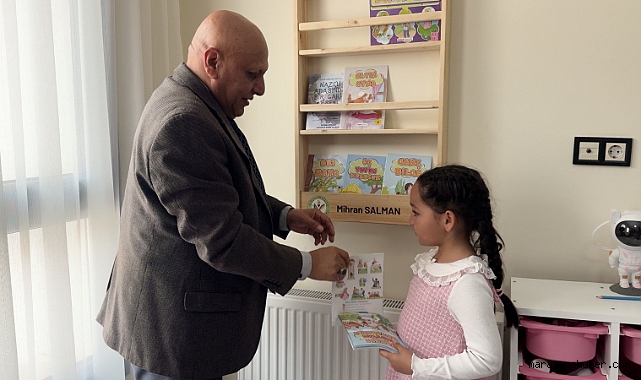 Kahramanmaraş'ta “Her Ev Kütüphane Olsun” Projesiyle 170 Öğrencinin Evine Kütüphane Kuruldu!