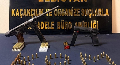 Kahramanmaraş’ta iki ayrı operasyonda silah ve uyuşturucu ele geçirildi!